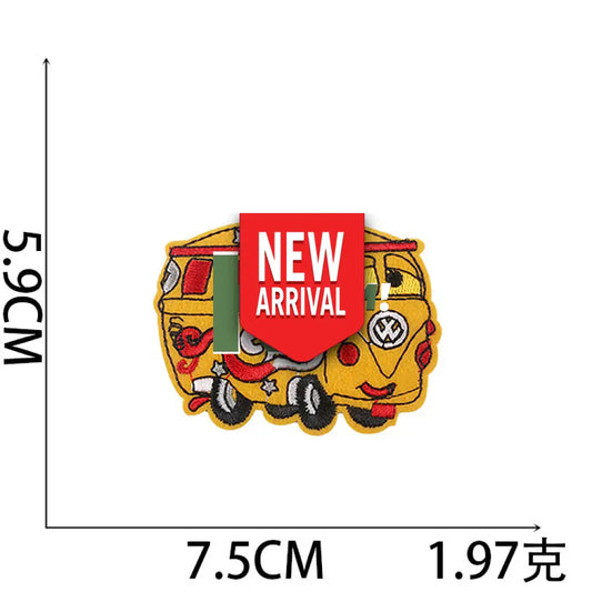 Iron-On Patches cars