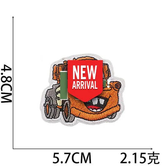 Iron-On Patches cars