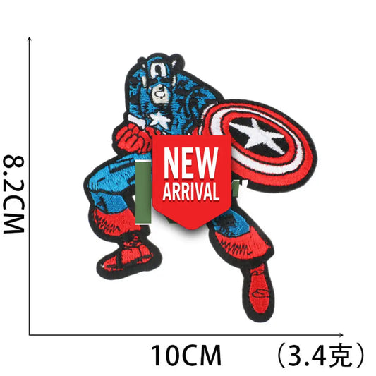 Iron-On Patches Heroes