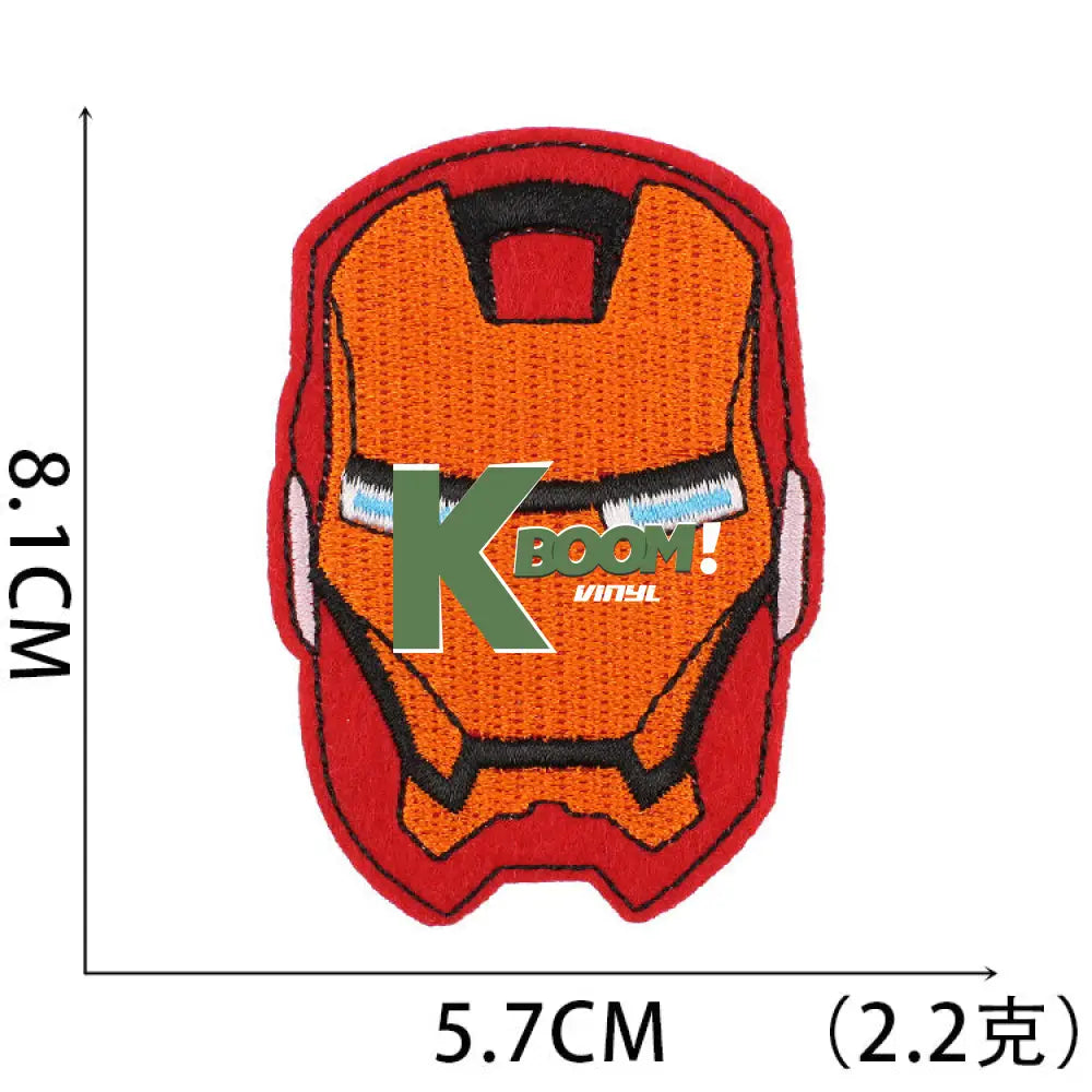 Iron-On Patches Heroes