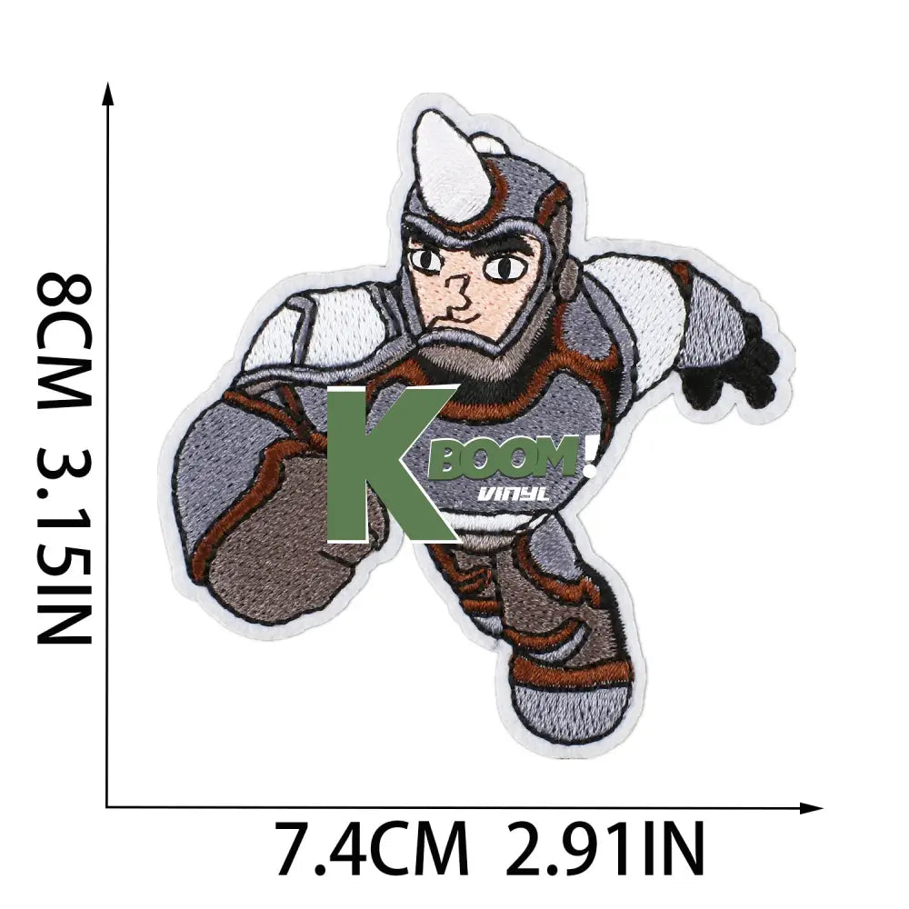 Iron-On Patches Heroes