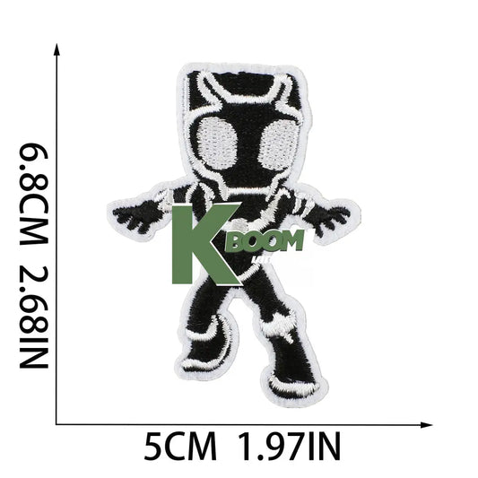 Iron-On Patches Heroes