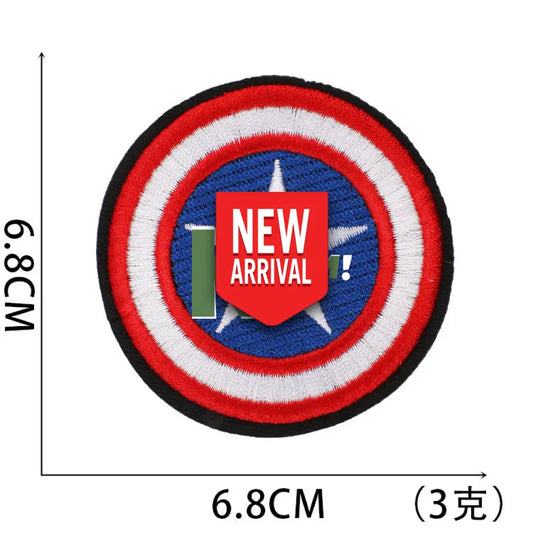 Iron-On Patches Heroes
