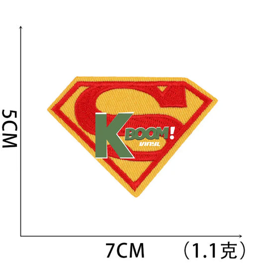 Iron-On Patches Heroes