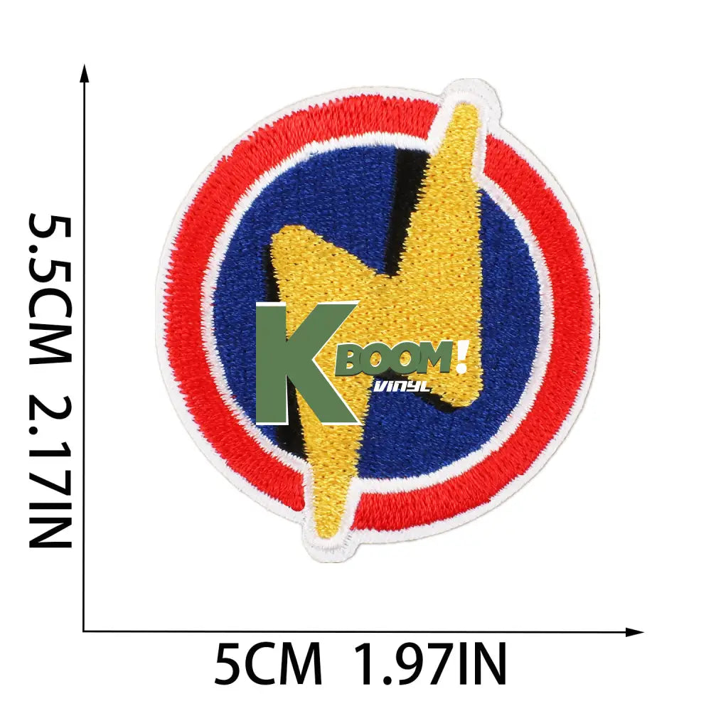 Iron-On Patches Heroes