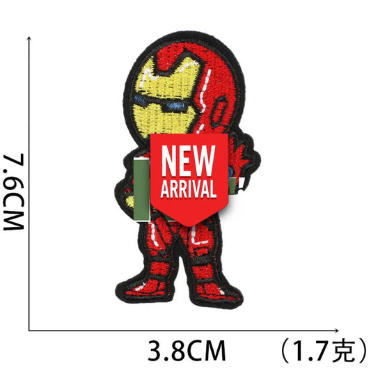 Iron-On Patches Heroes