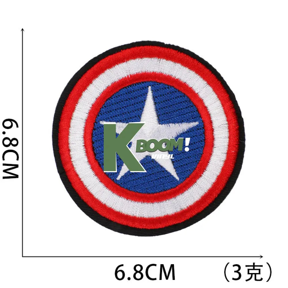 Iron-On Patches Heroes