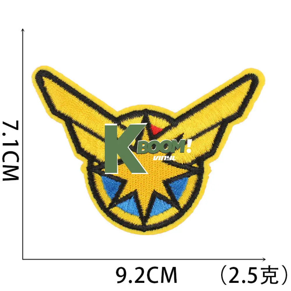 Iron-On Patches Heroes