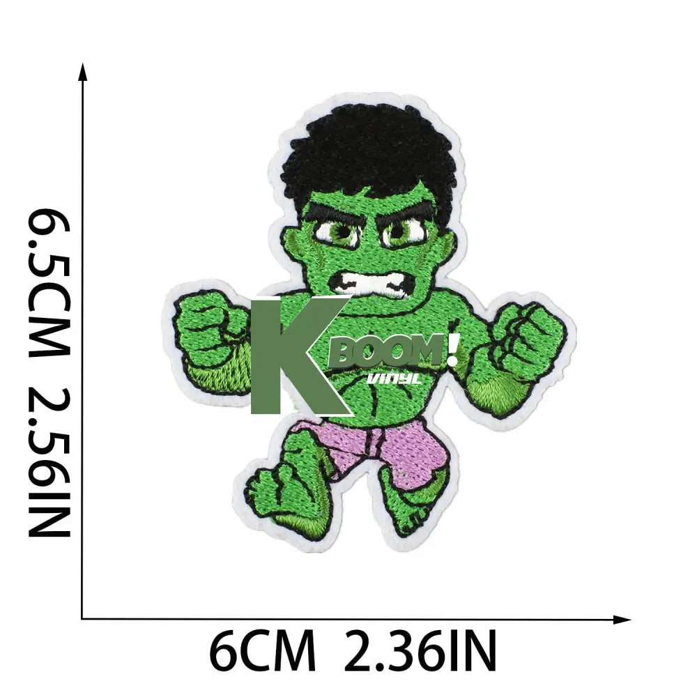 Iron-On Patches Heroes