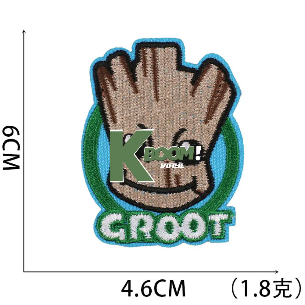 Iron-On Patches Heroes