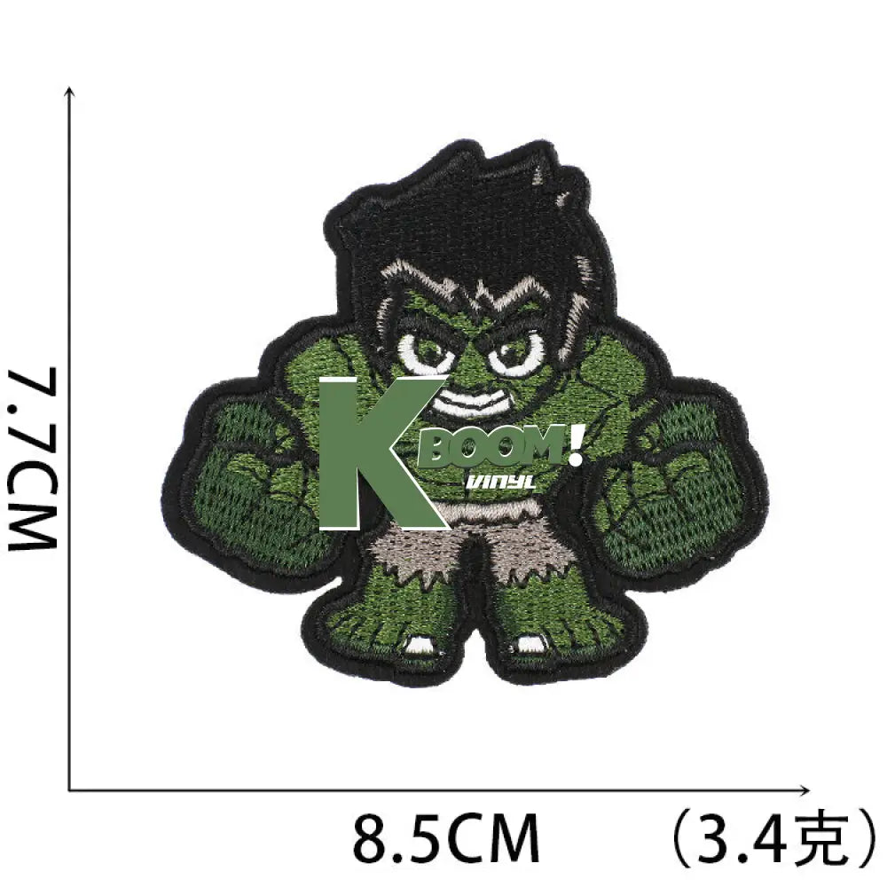 Iron-On Patches Heroes