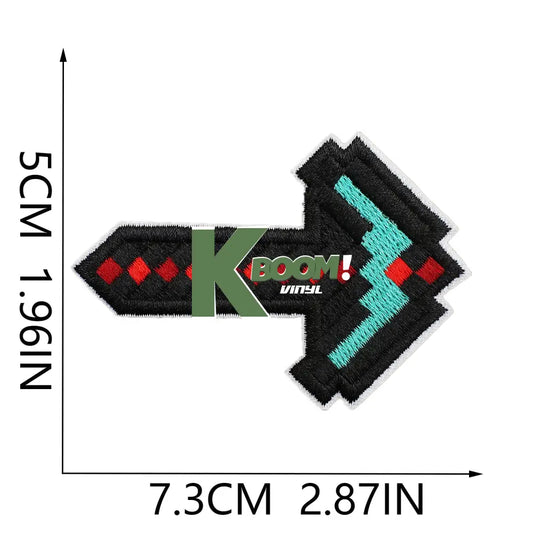 Iron-On Patches Minecraft
