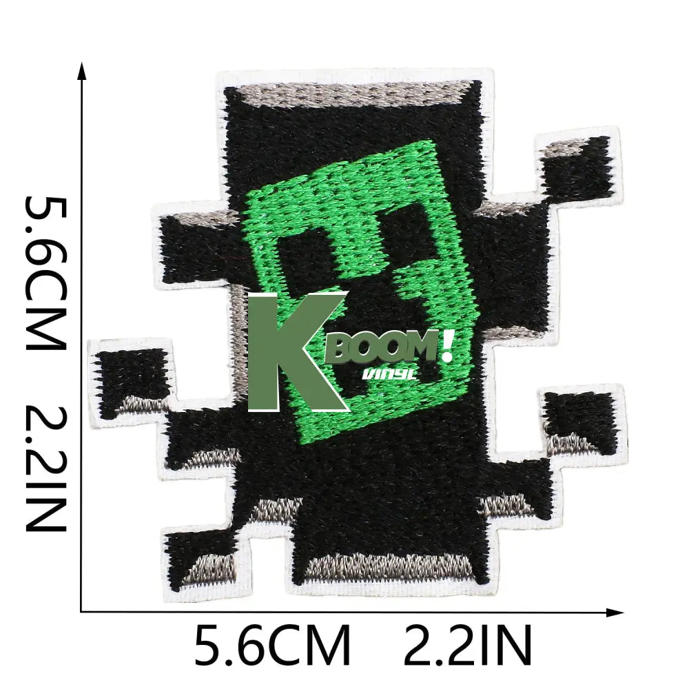 Iron-On Patches Minecraft