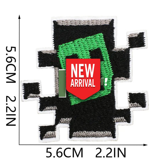 Iron-On Patches Minecraft