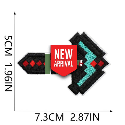 Iron-On Patches Minecraft
