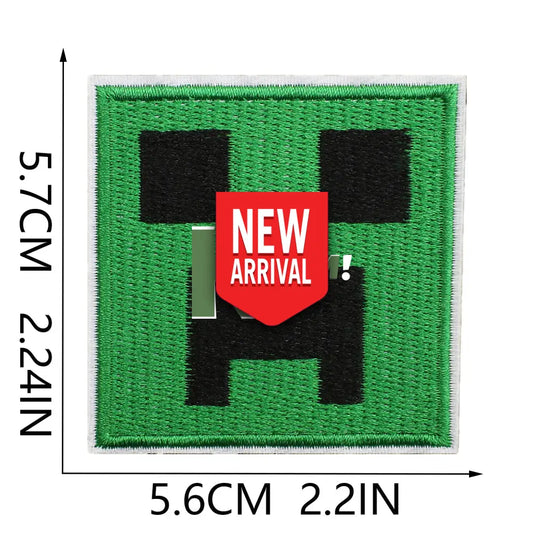 Iron-On Patches Minecraft