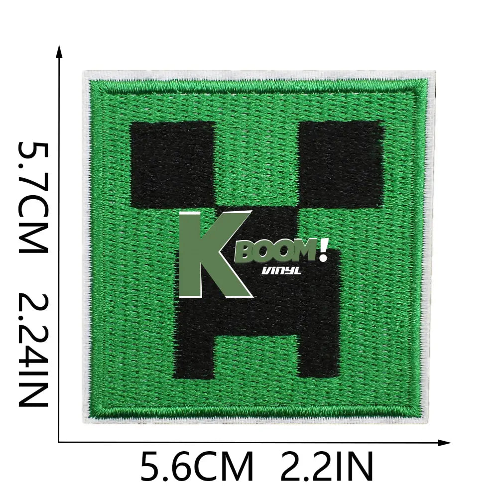 Iron-On Patches Minecraft