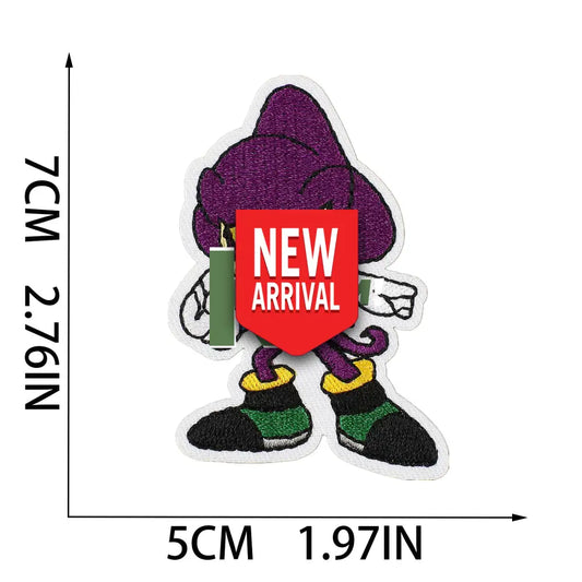 Iron On Patches Sonic