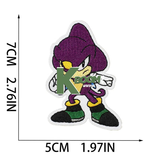 Iron On Patches Sonic