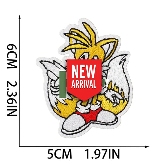 Iron On Patches Sonic