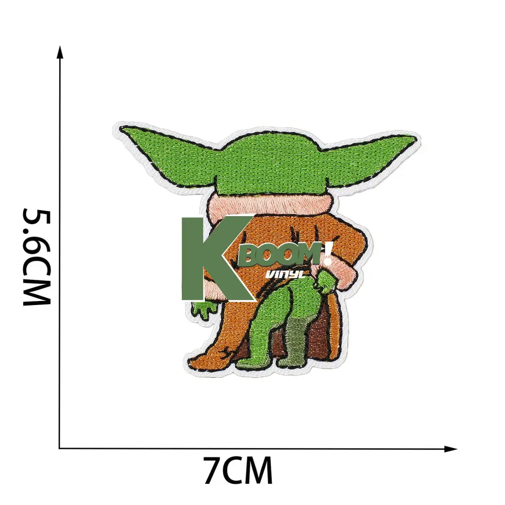 Iron On Patches Yoda