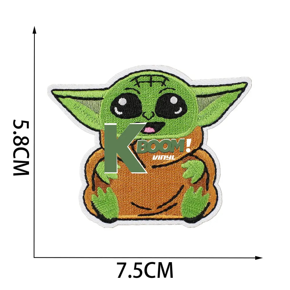 Iron On Patches Yoda
