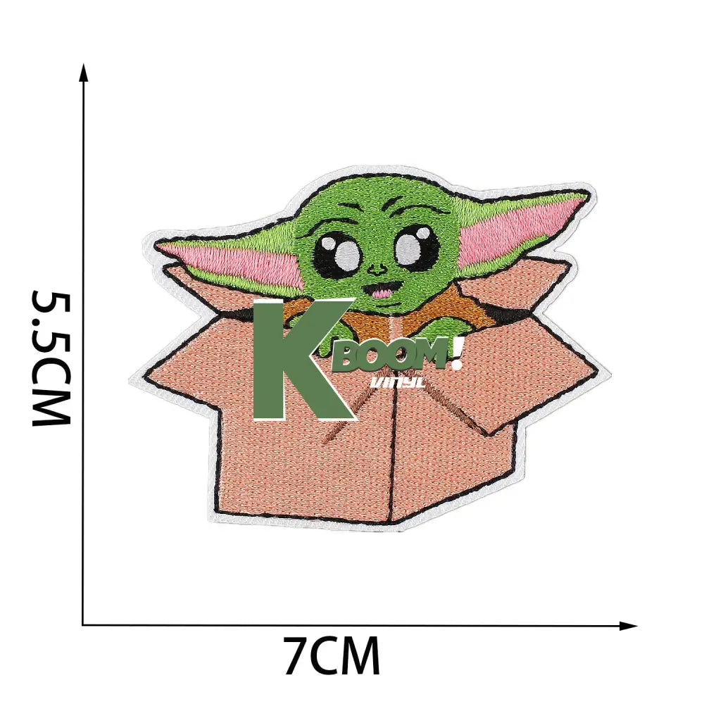 Iron On Patches Yoda