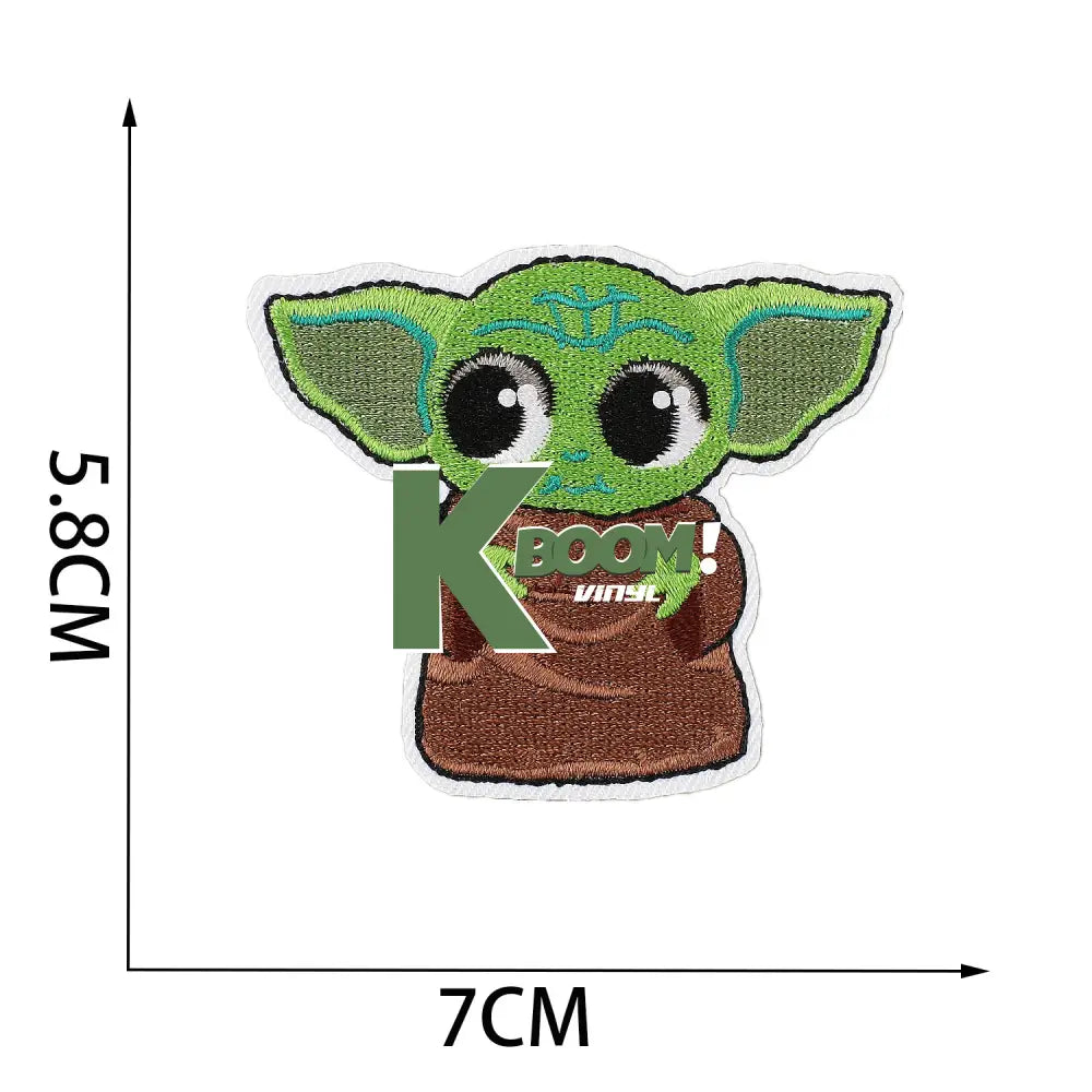 Iron On Patches Yoda