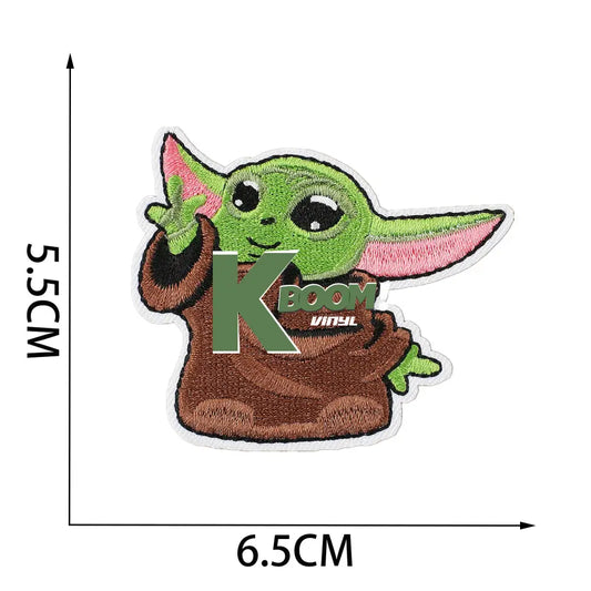 Iron On Patches Yoda