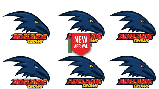 Iron on Transfer x 6 - AFL Adelaide crows