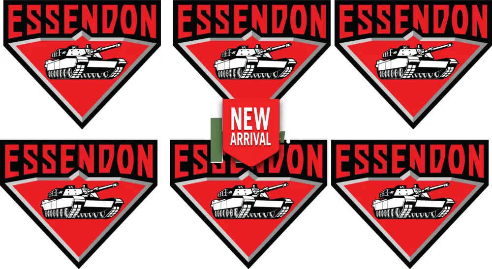 Iron on Transfer x 6 - AFL Essendon