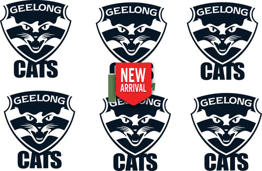 Iron on Transfer x 6 - AFL Geelong
