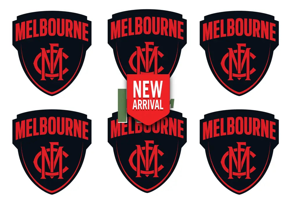 Iron on Transfer x 6 - AFL Melbourne