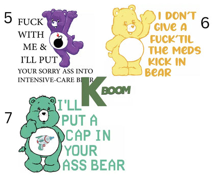 jb wear T-Shirt + swear bear print