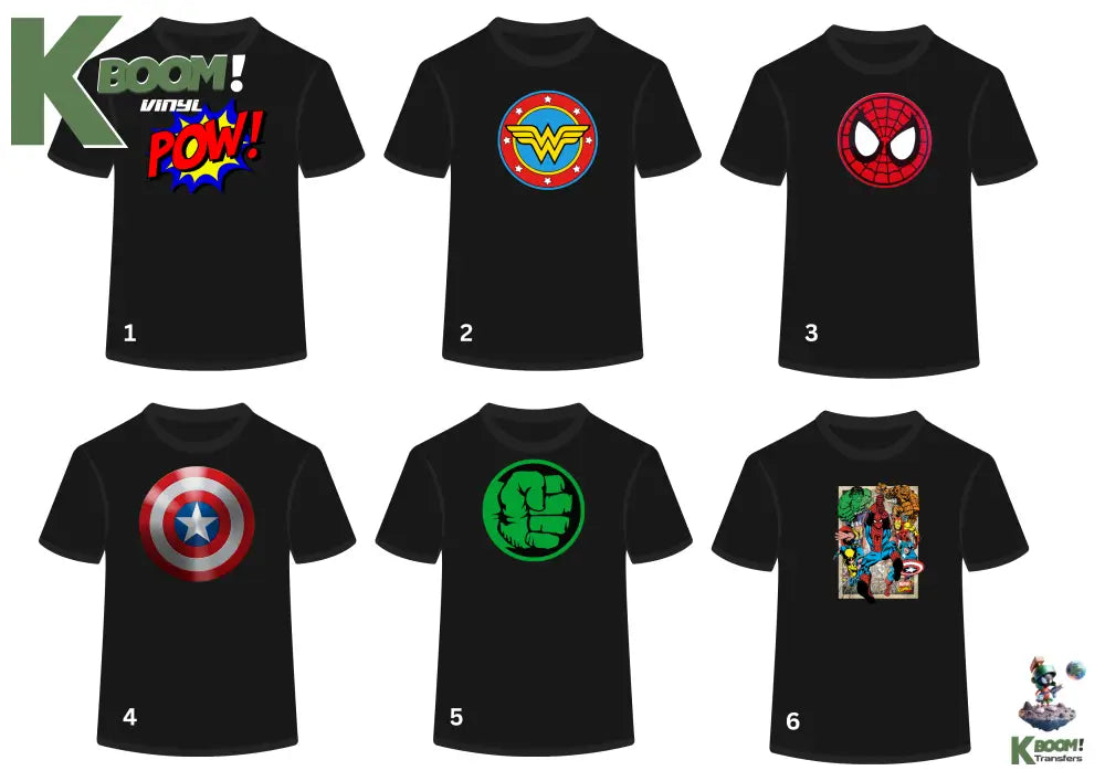 Kids jb wear Black T-Shirt + Front Print image 1 to 6