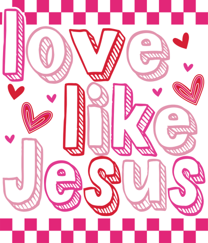 Iron On DTF Transfers For T-Shirt Clothes about 22cm 10 to choice from Valentines