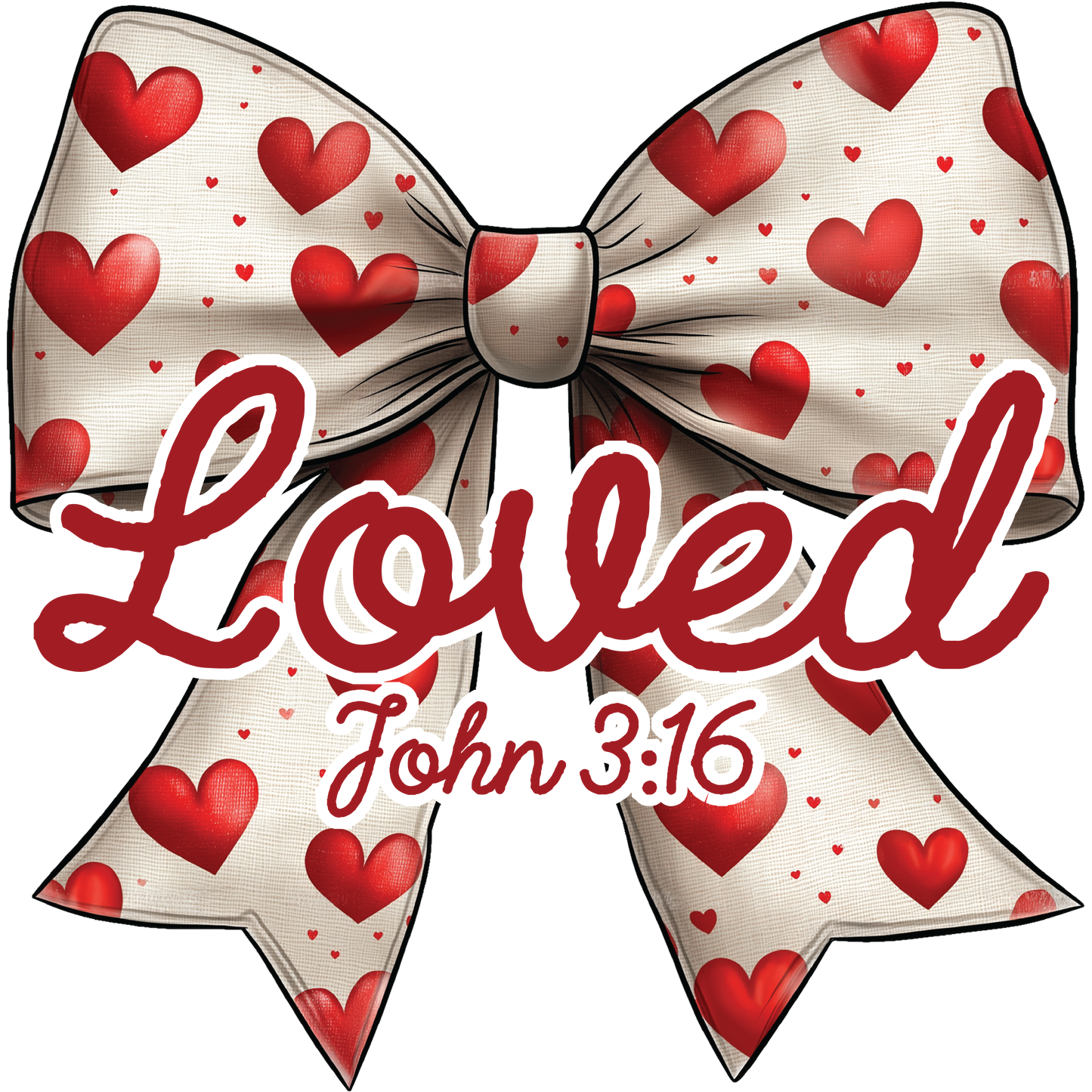 Iron On DTF Transfers For T-Shirt Clothes about 22cm 10 to choice from Valentines