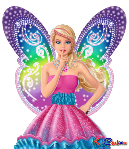 Iron On DTF Transfers For T-Shirt Clothes about 20cm 8 to choice from Barbie 2