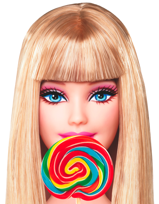 Iron On DTF Transfers For T-Shirt Clothes about 20cm 8 to choice from Barbie 2