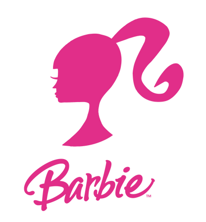 Iron On DTF Transfers For T-Shirt Clothes about 20cm 8 to choice from Barbie 1