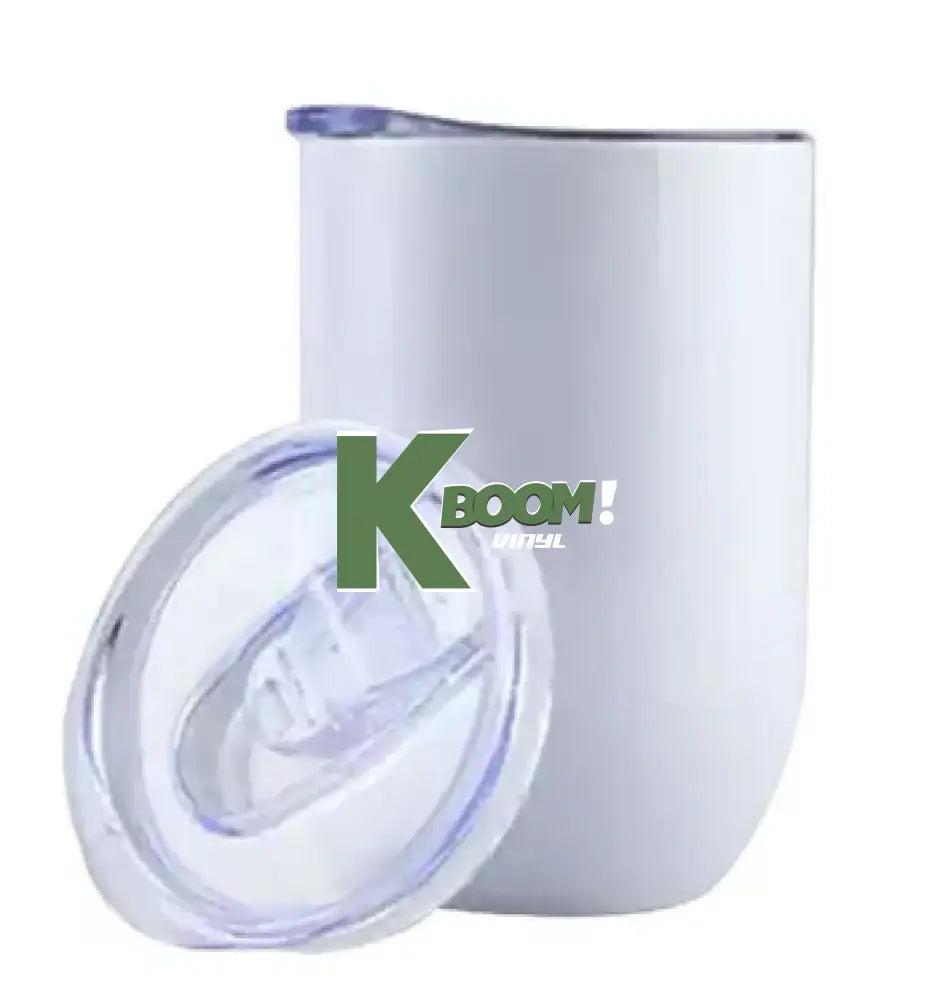Stemless Mug Stainless Steel Double wall tumbler for Sublimation 350ml 12oz