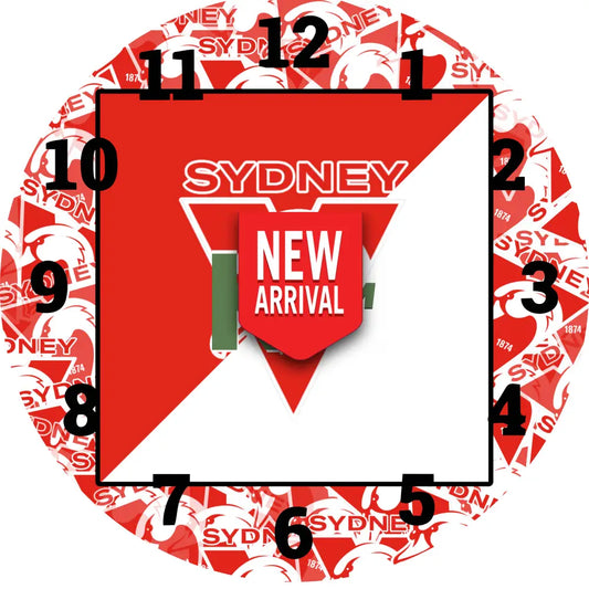 Sublimation print for 20cm x 20cm clock