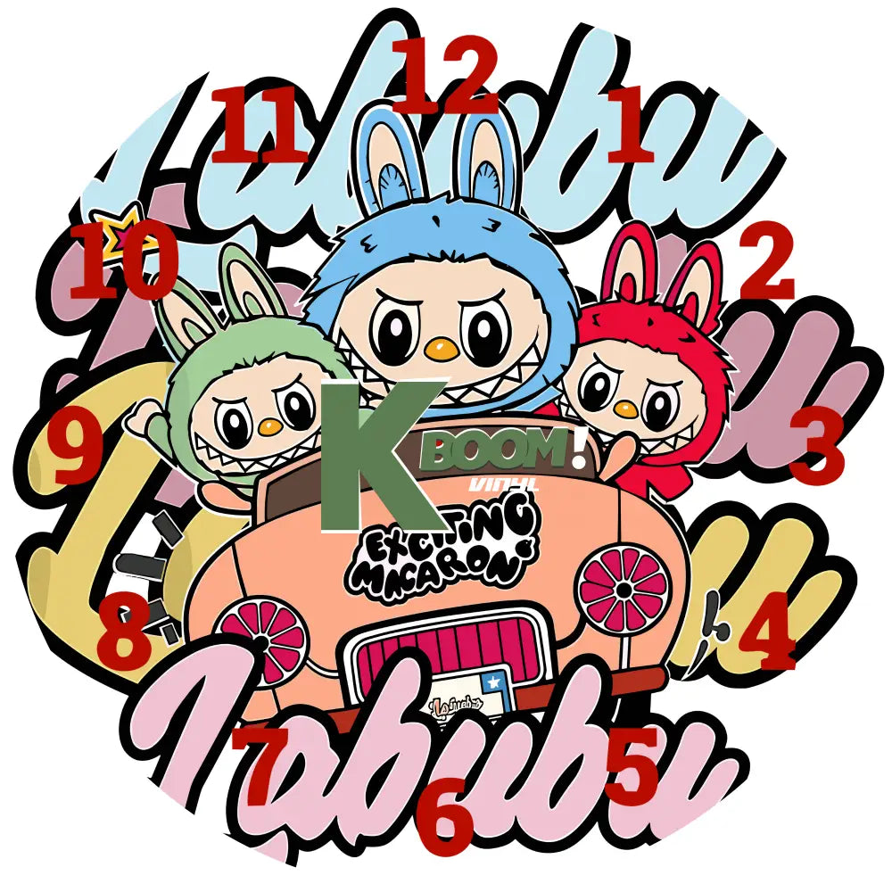 Sublimation print for 20cm x 20cm Clock