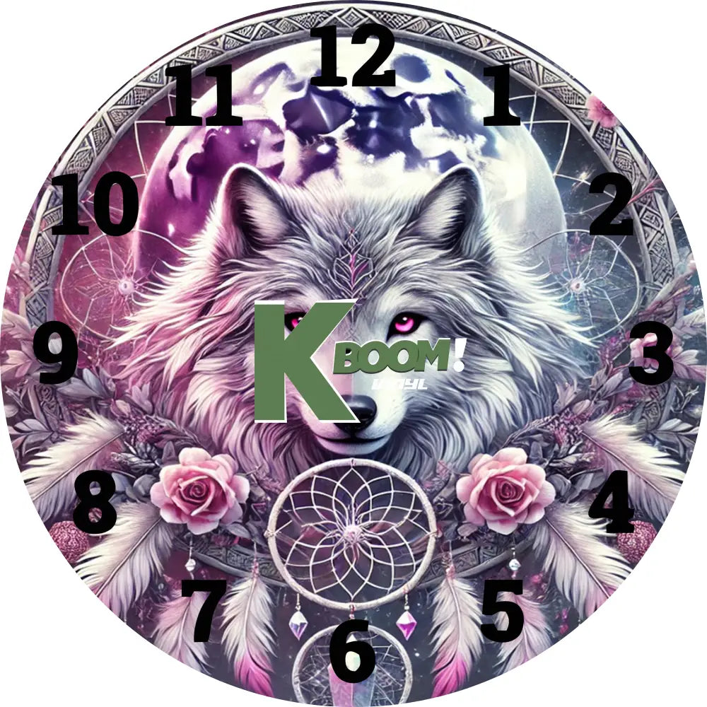 Sublimation print for 20cm x 20cm Clock
