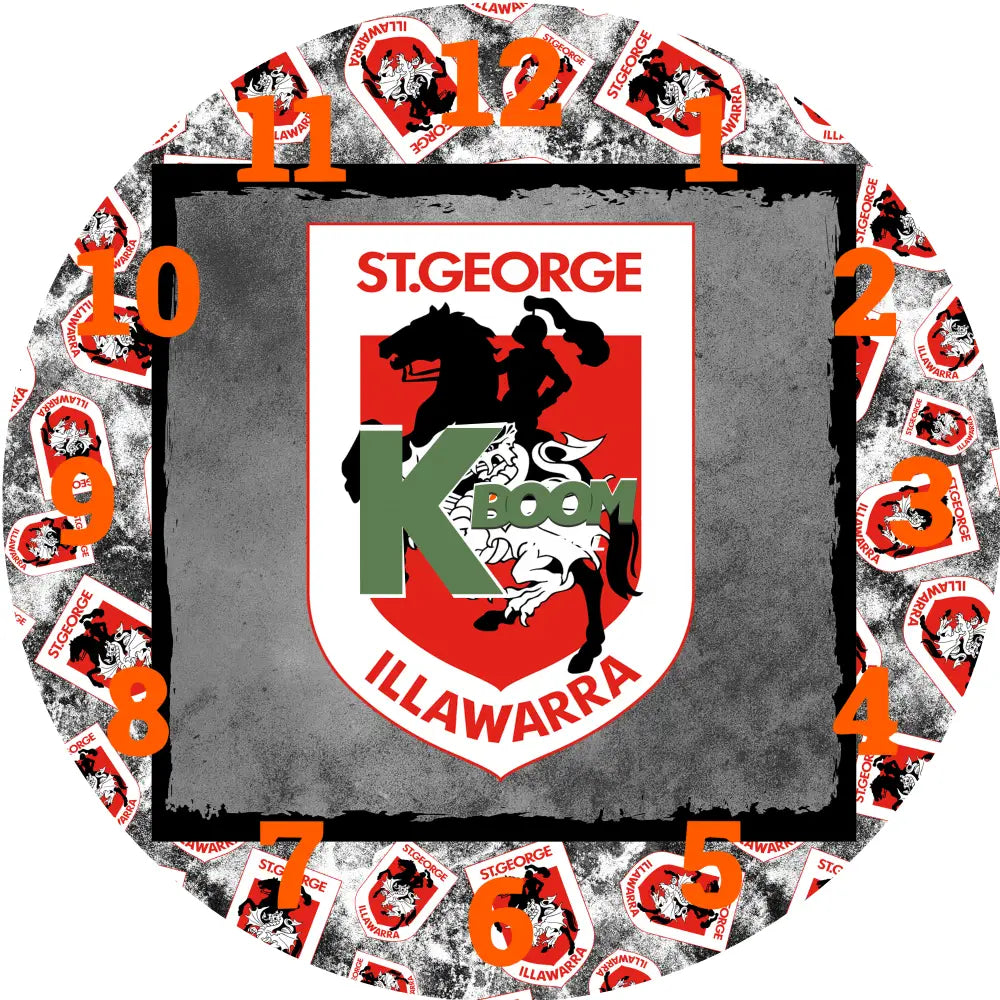 Sublimation print for 20cm x 20cm clock