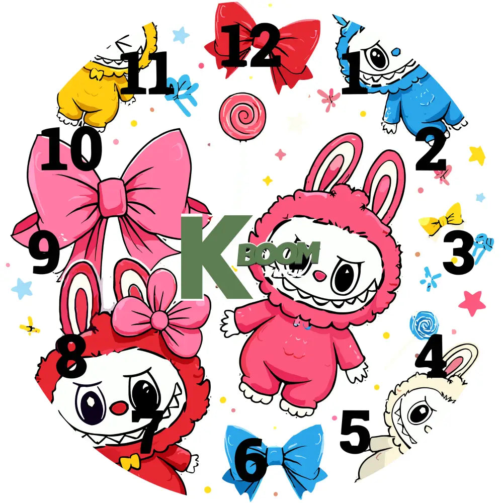 Sublimation print for 20cm x 20cm Clock