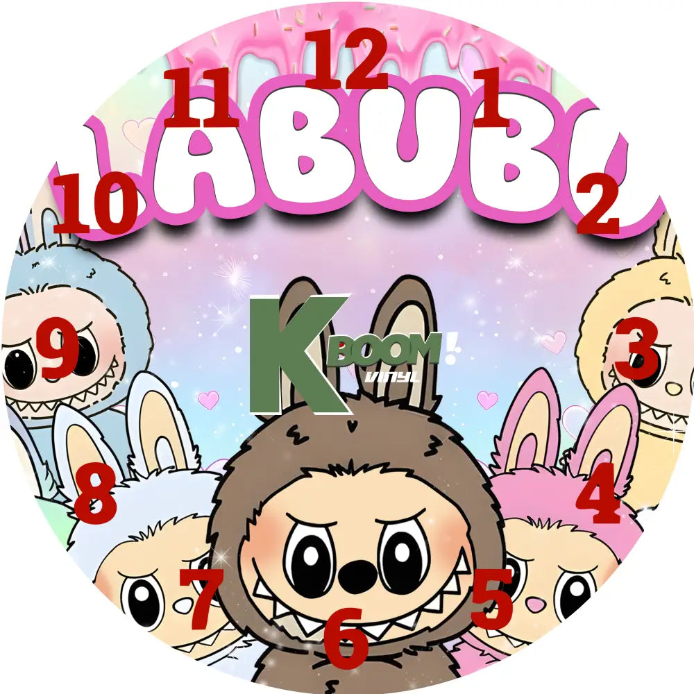 Sublimation print for 20cm x 20cm Clock