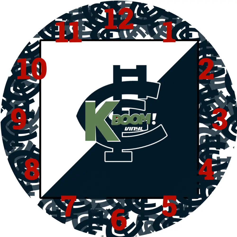 Sublimation print for 20cm x 20cm clock