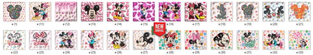 Sublimation prints package / Ready to press 24pc (23)