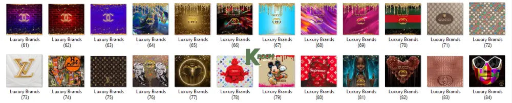 Sublimation prints package / Ready to press 24pc (39)